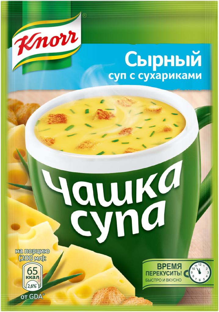 Магги суп делюкс сырный